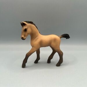 Schleich Horse Tan Buckskin Andalusian FOAL Colt Baby Animal figure 2009 Retired